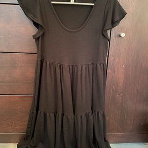 Black Babydoll Dress (MEDIUM)